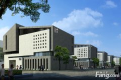 中国中晨青州书画艺术城独栋美术馆效果图