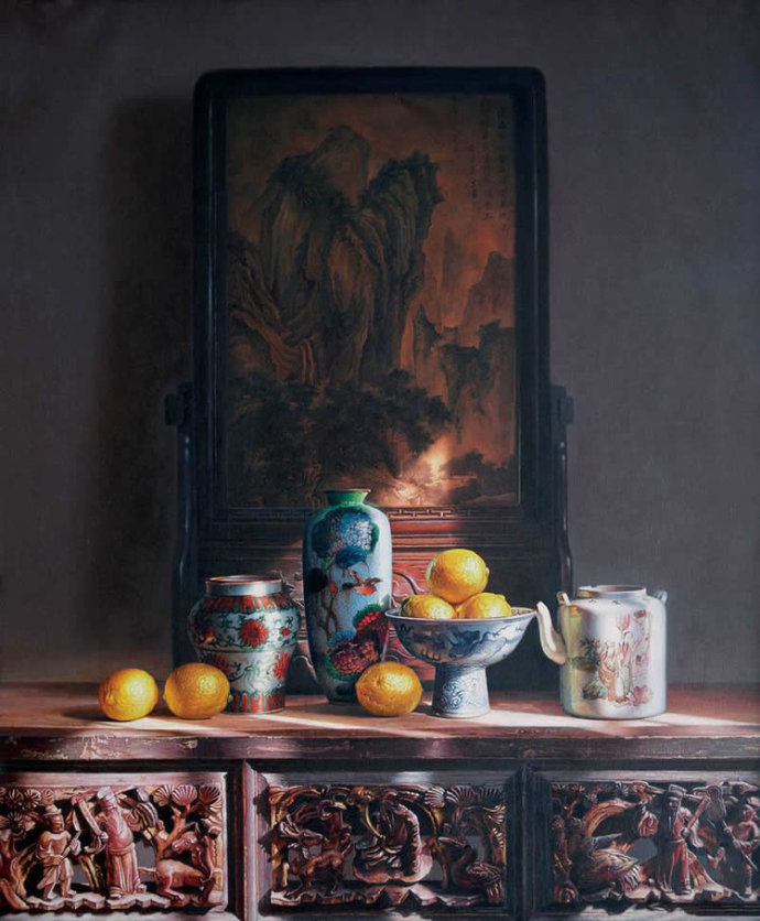 刘影钊油画作品欣赏