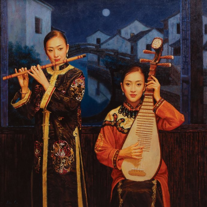刘影钊油画作品欣赏