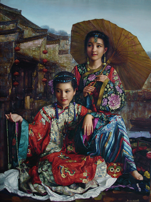 刘影钊油画作品欣赏