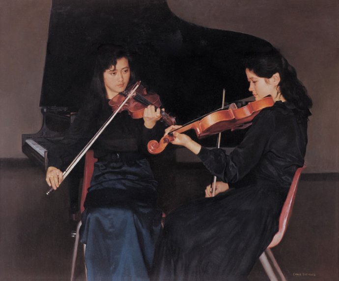 刘影钊油画作品欣赏