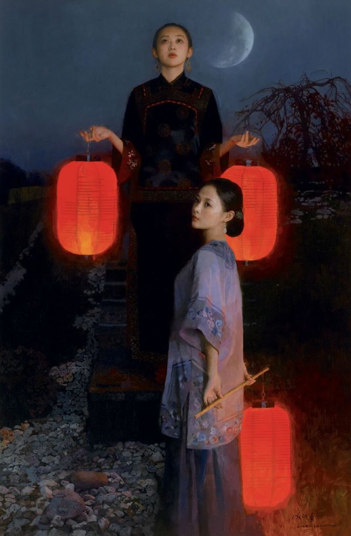 刘影钊油画作品欣赏