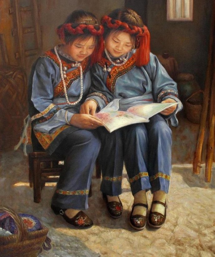 刘影钊油画作品欣赏