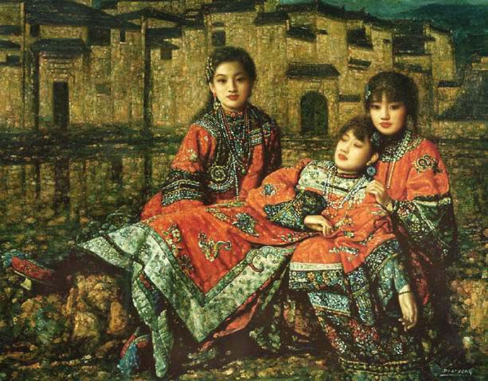 刘影钊油画作品欣赏
