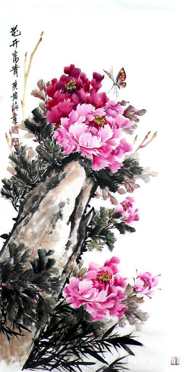 徐焕章写意花鸟作品