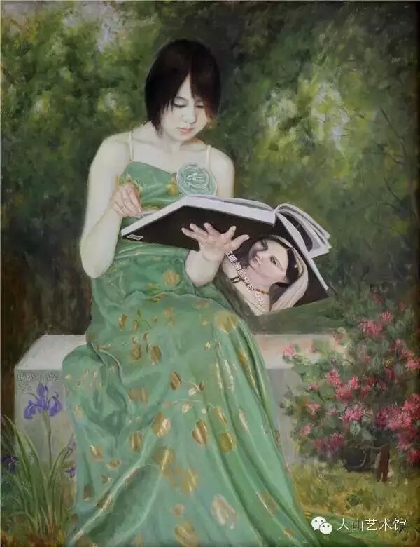 韩玉良油画作品130X100--2008年