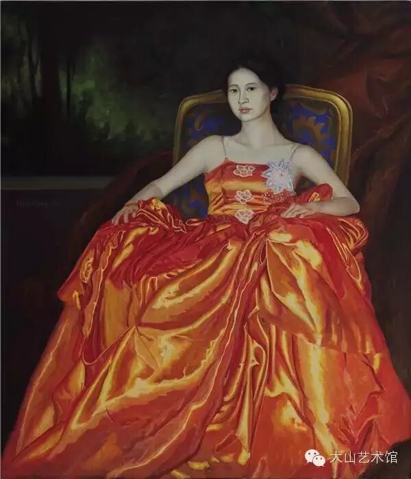 韩玉良油画作品150x130cm--2006年