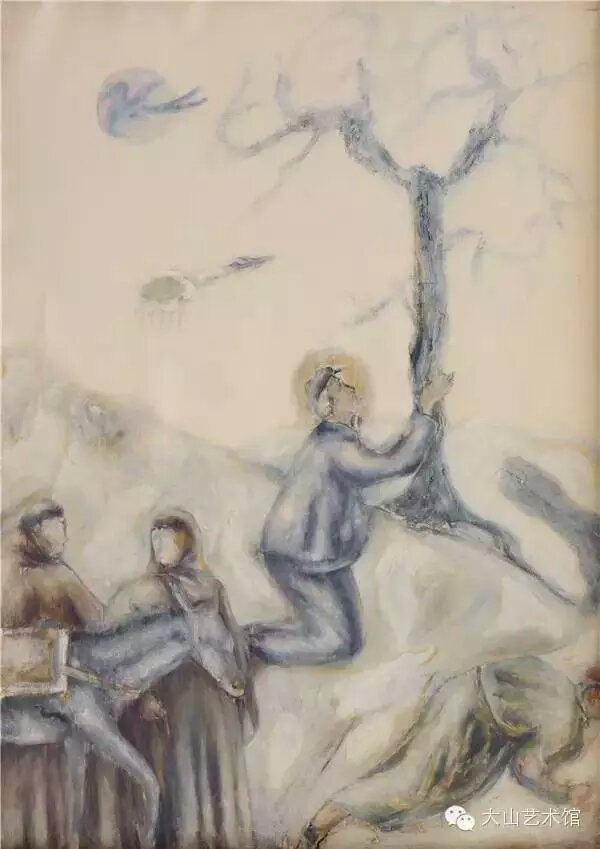 韩玉良油画作品160x130cm--2000年