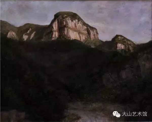 山坳--100cmx80cm--2014年