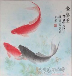 作品名称:阔塘生荷碧 锦鳞跃龙门