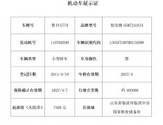标的1信息及照片